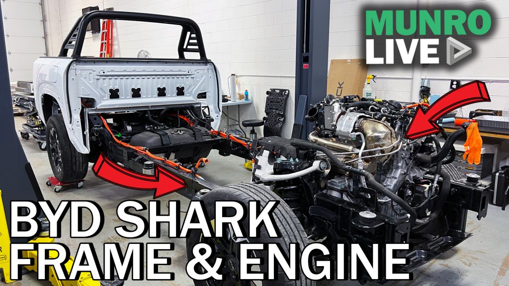 BYD Shark Frame & Engine