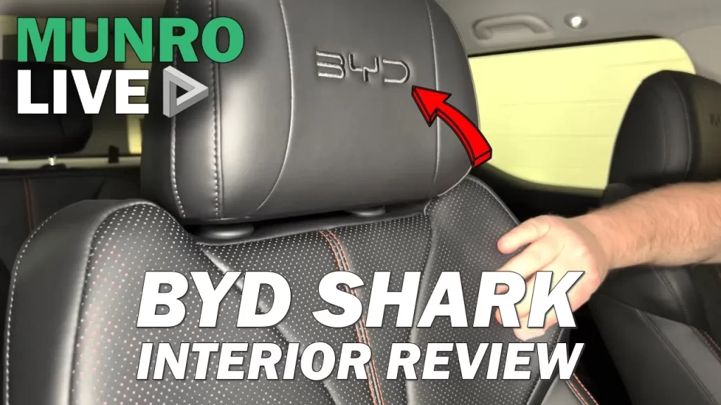 BYD Shark Interior