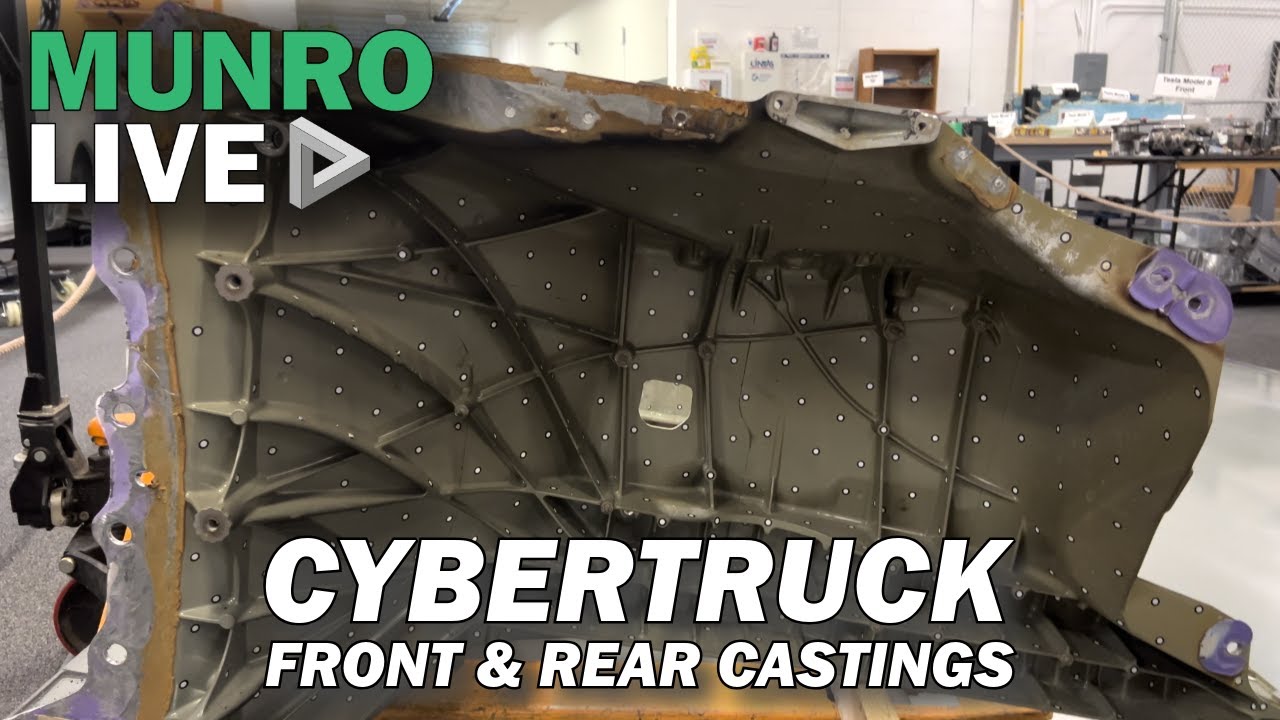 Cybertruck Front & Rear Castings