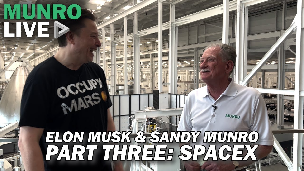 Elon Musk & Sandy Munro SpaceX