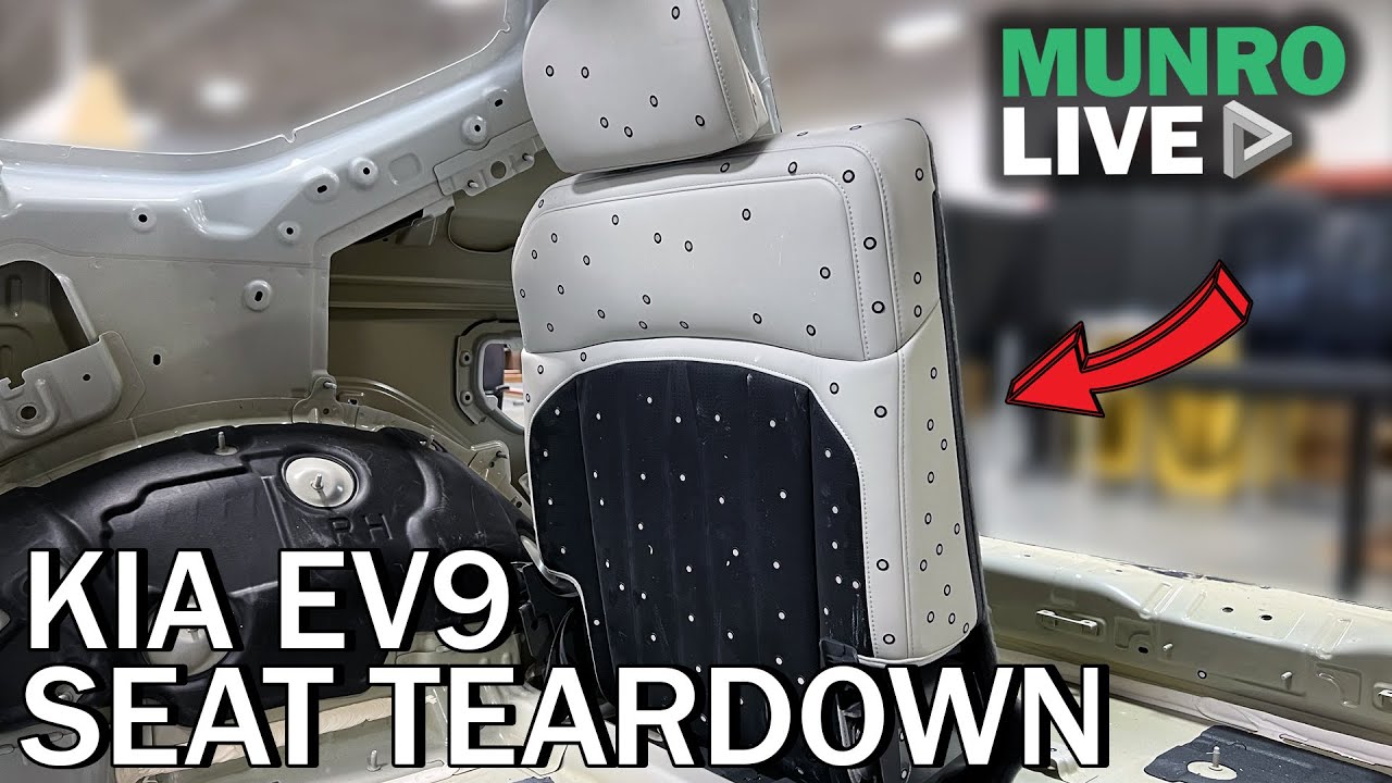 KIA EV9 Seat Teardown