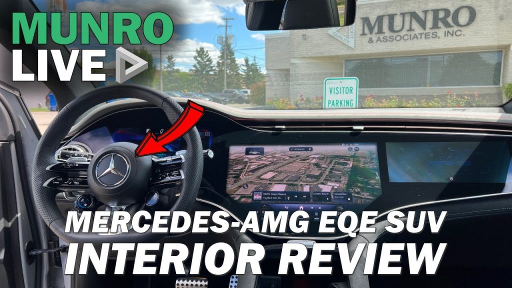 Mercedes-AMG EQE SUV Interior