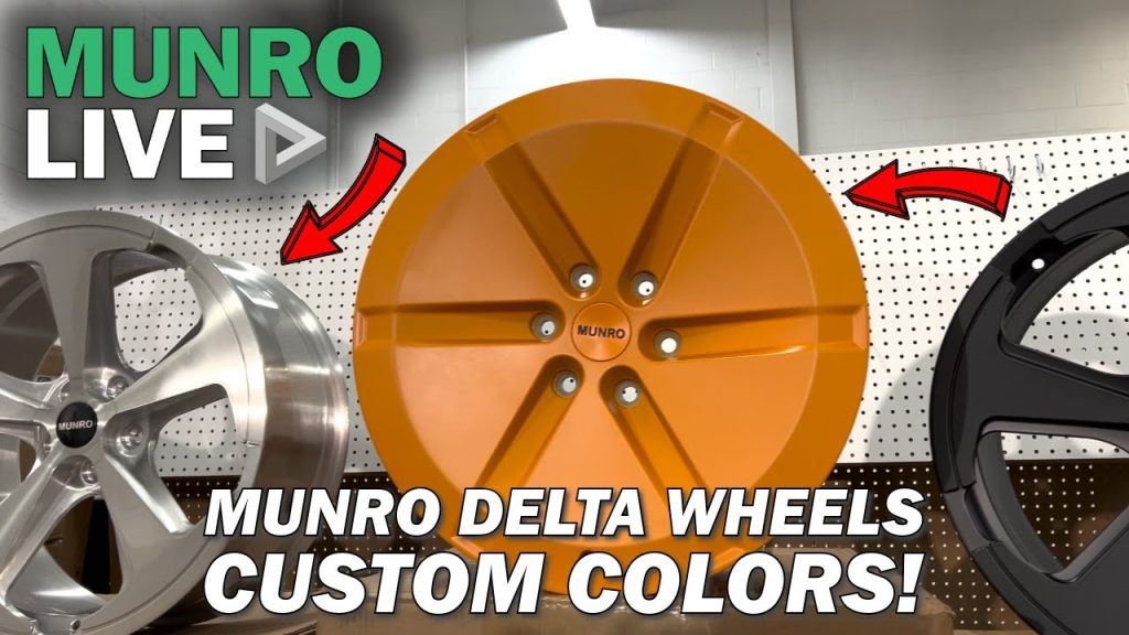 Munro Delta Wheels Custom Colors