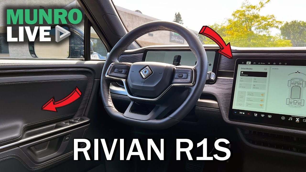 Rivian R1S Interior