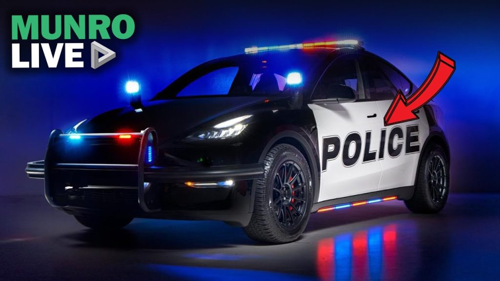 UpFit Converted Tesla Police Vehicle