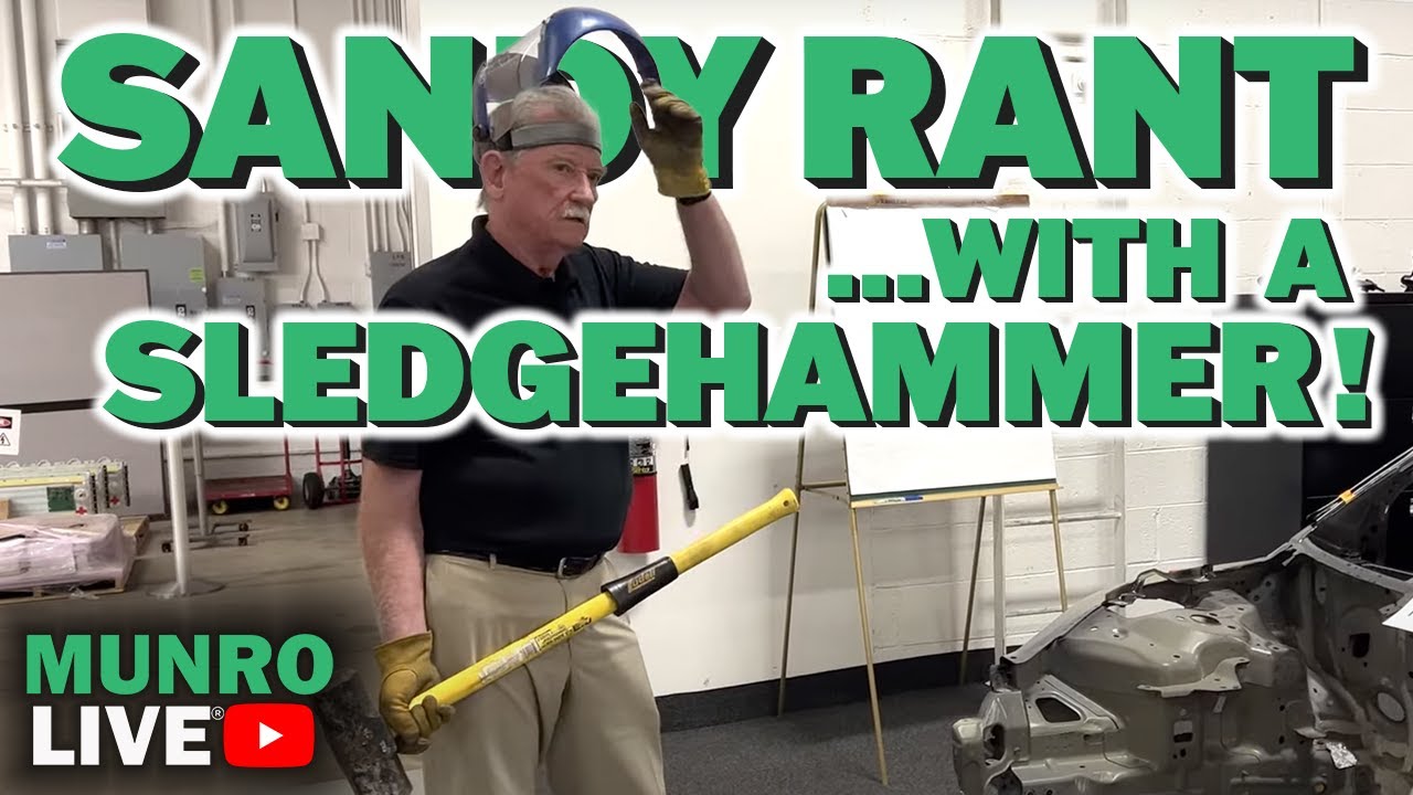 Sandy Ranting With A Sledgehammer