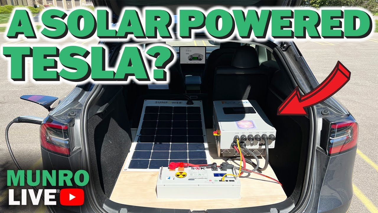 Solar Powered Tesla