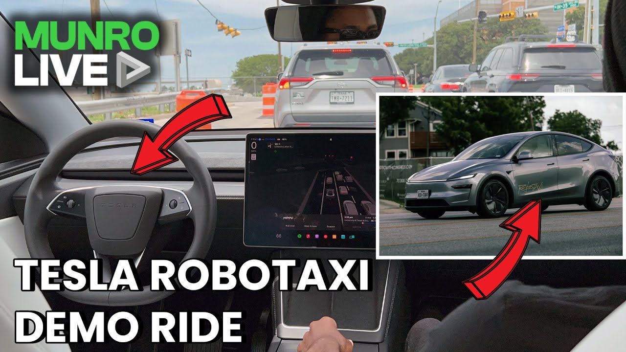 Tesla Robotaxi Demo Ride