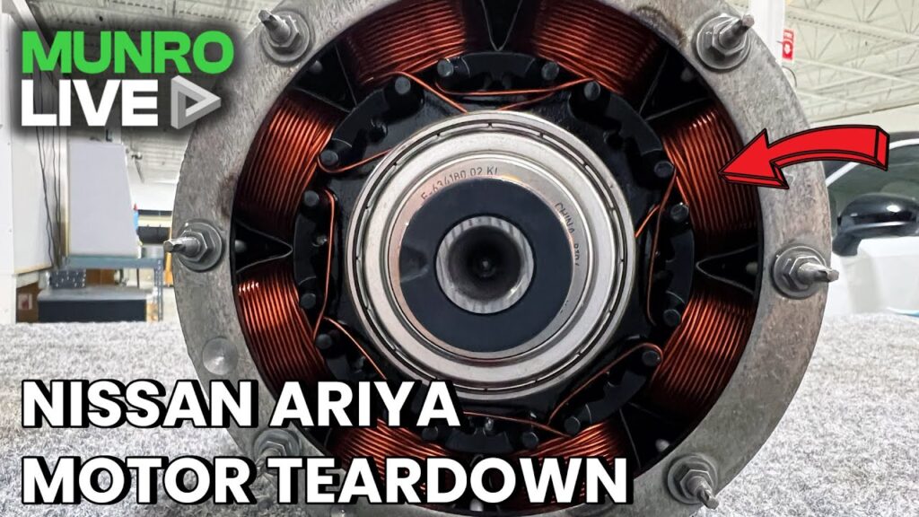 Nissan Ariya Motor Teardown