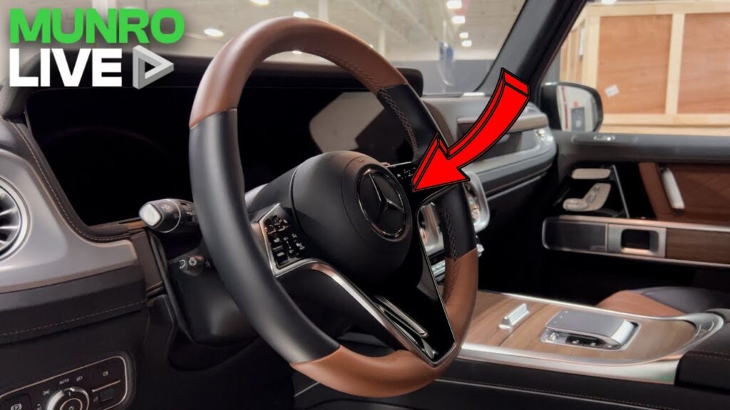 Mercedes-Benz Electric G Wagon Interior
