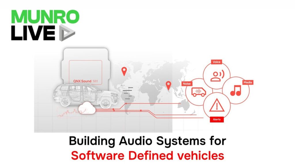 Building Audio Systems for Software Defined Vehicles