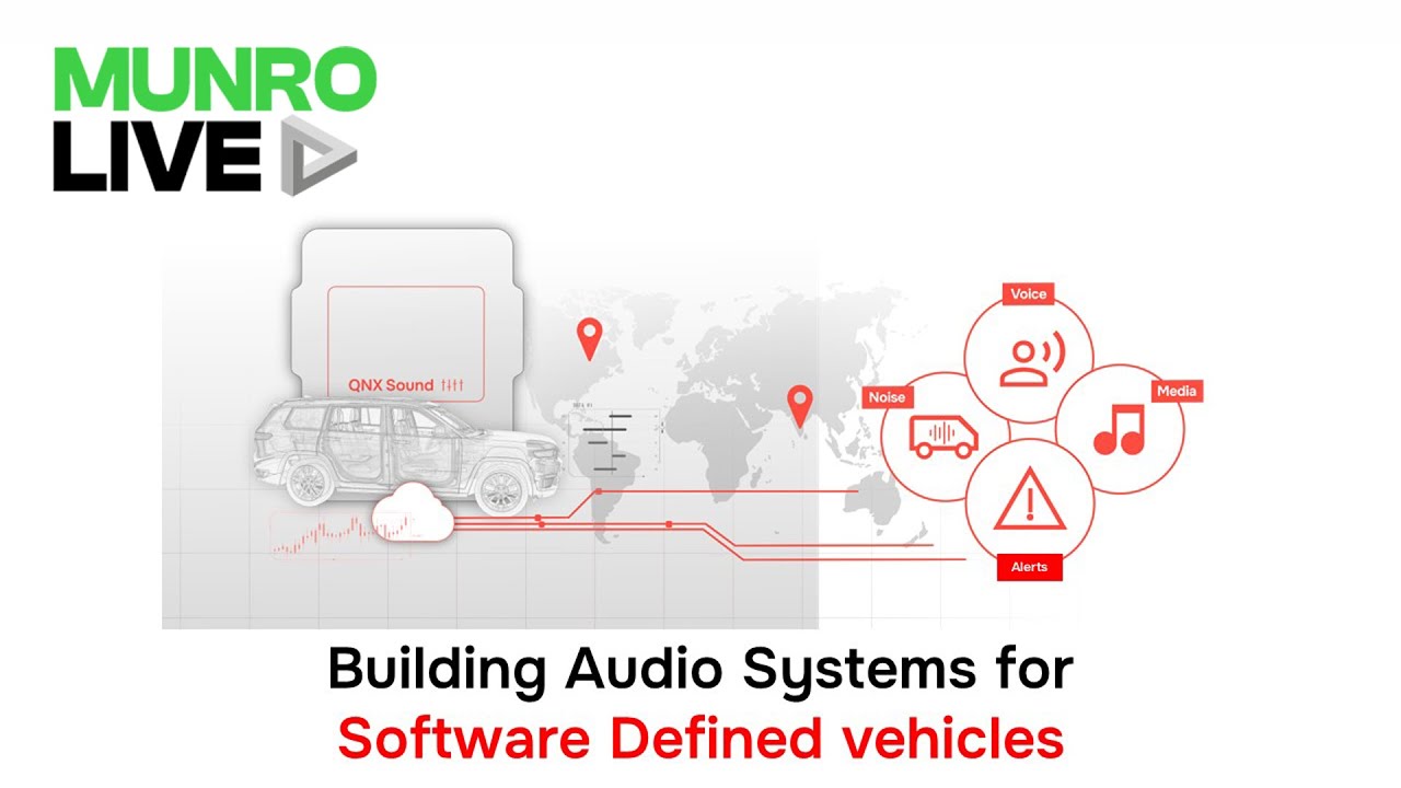 Building Audio Systems for Software Defined Vehicles