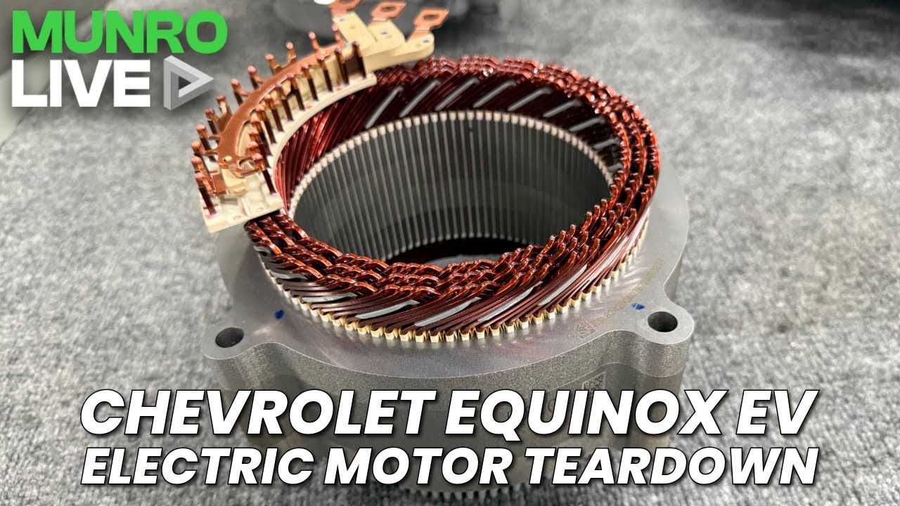 Chevrolet Equinox EV Electric Motor Teardown