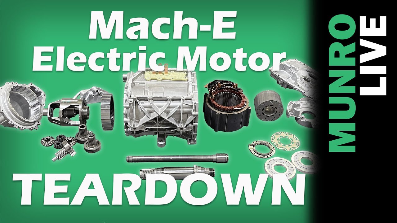 Mach-E Electric Motor Teardown