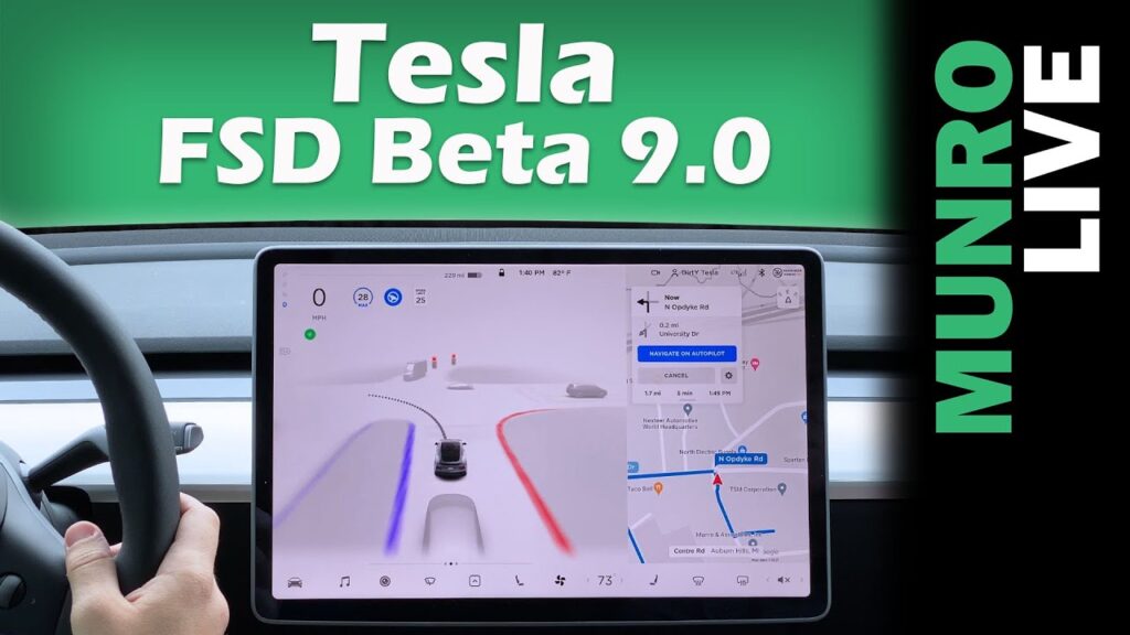 Tesla FSD Beta 9.0