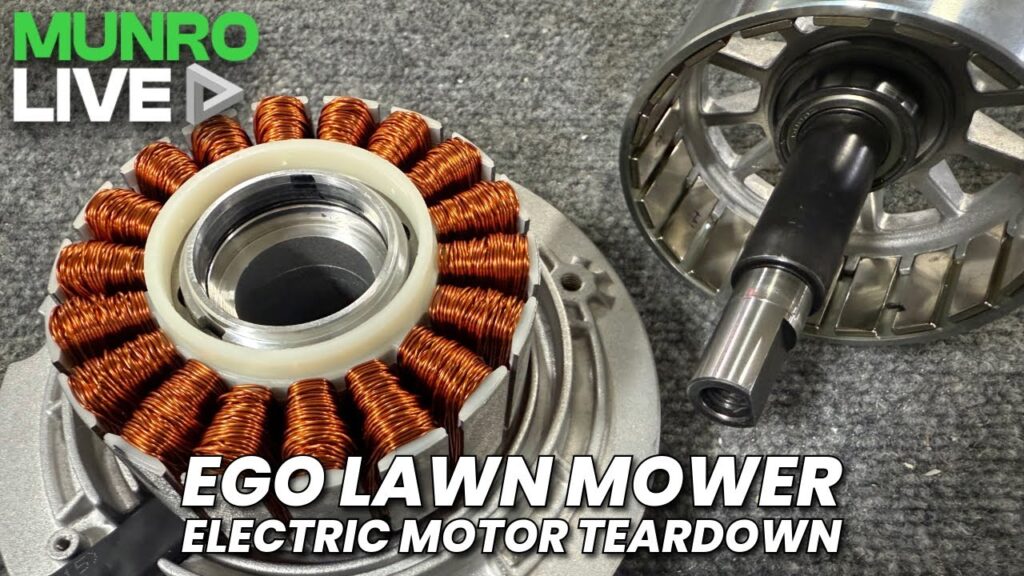 EGO Lawn Mower Electric Motor Teardown