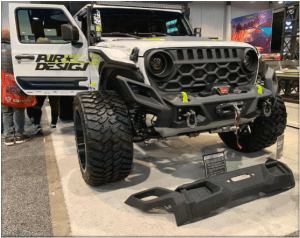 Jeep Bumper SEMA 2019 made using RevoTherm by Presidium