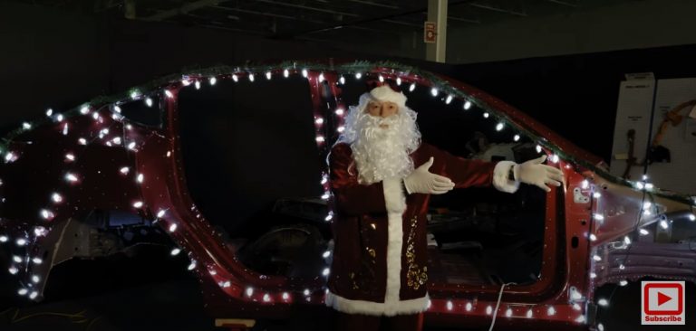 Sandy Munro Christmas Episode & Tesla Parts Giveaway