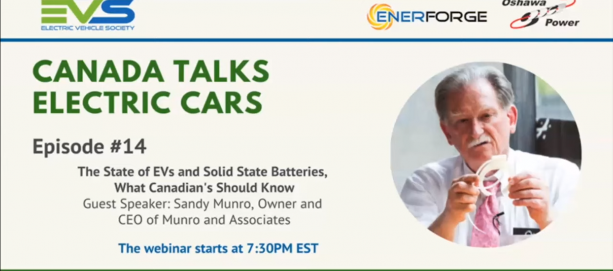 The State of EV's and Solid State Batteries on Canada Talks Electric