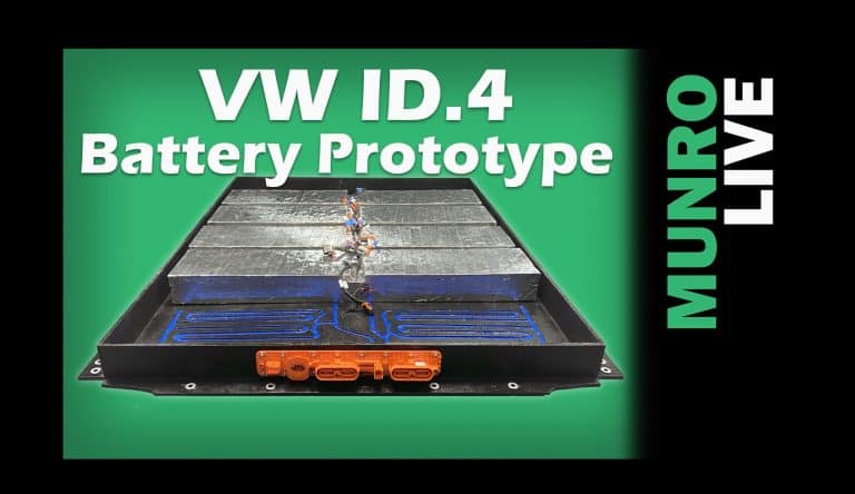 Volkswagen VW ID.4 Battery Prototype Update Sandy Munro