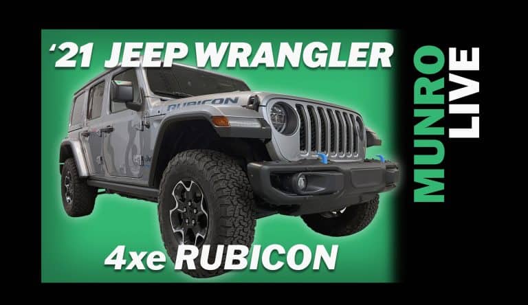 2021 Jeep Wrangler 4xe Rubicon Hybrid Sandy Munro First Impressions
