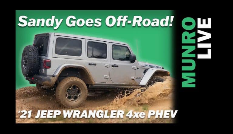 Jeep Wrangler 4xe Off-roading with Sandy Munro
